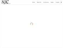 Tablet Screenshot of njccorp.com